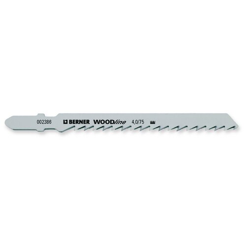 Woodline Jigsaw Blades 4/75, 25 pcs. milled teeth